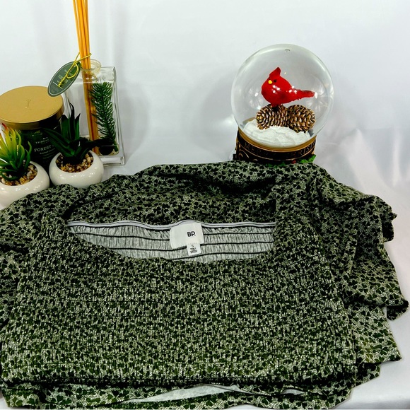 BP. Strapless Smocked Maxi Dress – Green Floral Print - Picture 1 of 7